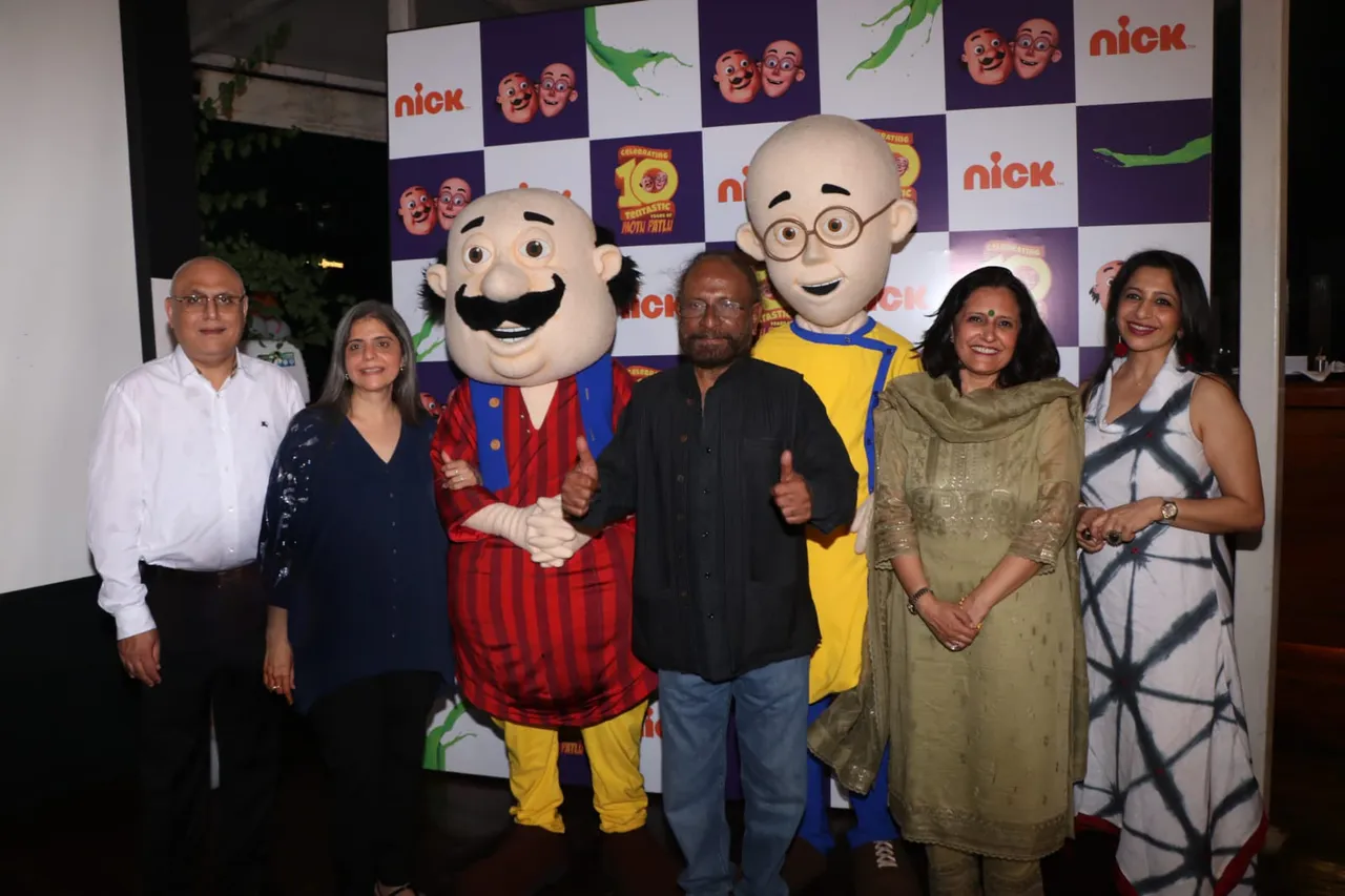 Aman Bajaj, Owner Lotpot Comics, Nina Elavia Jaipuria Head - Hindi and Kids TV Network at Viacom18 Media Pvt Ltd , Ketan Mehta , Owner Cosmos-Maya, Anu Sikka Head -Content Creation, Channel Strategy and Research at Kids Cluster, Viacom18, Megha Tata, CEO Cosmos- Maya