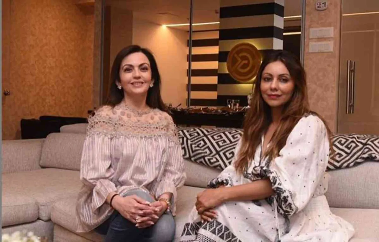 गौरी खान ने नीता अंबानी के घर एंटीलिया में डिजाइन किया बार लाउंज, शेयर की फोटो