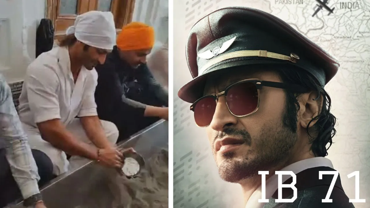Vidyut Jammwal cleans utensils at Golden Temple ahead of IB71 release