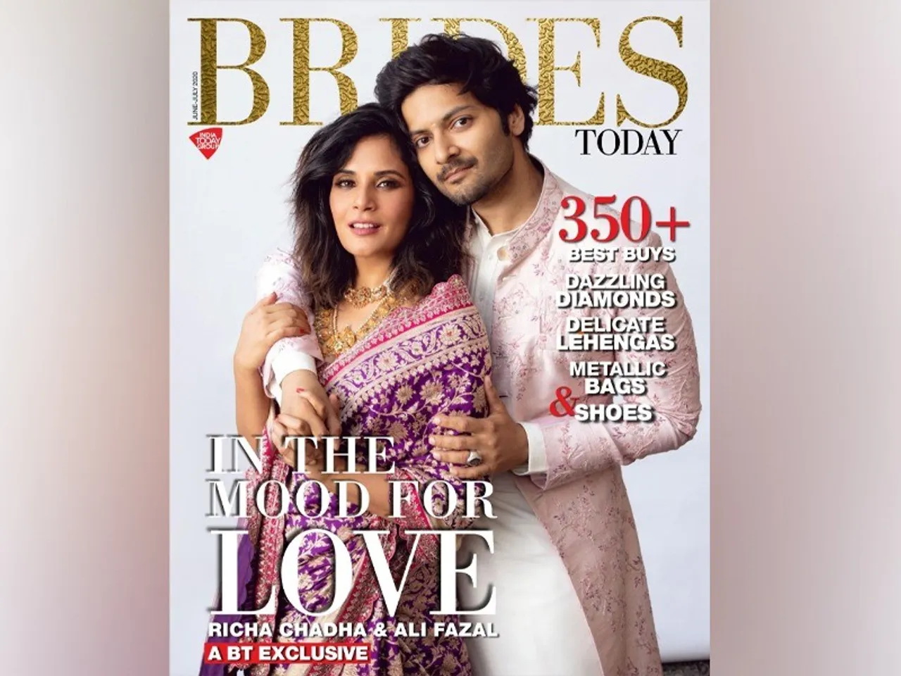 ऋचा चड्ढा और अली फजल ने अपने पहले मैगजीन कवर में एक जोड़े के रूप में, सभी के लिए रिलेशनशिप गोल सेट किया
