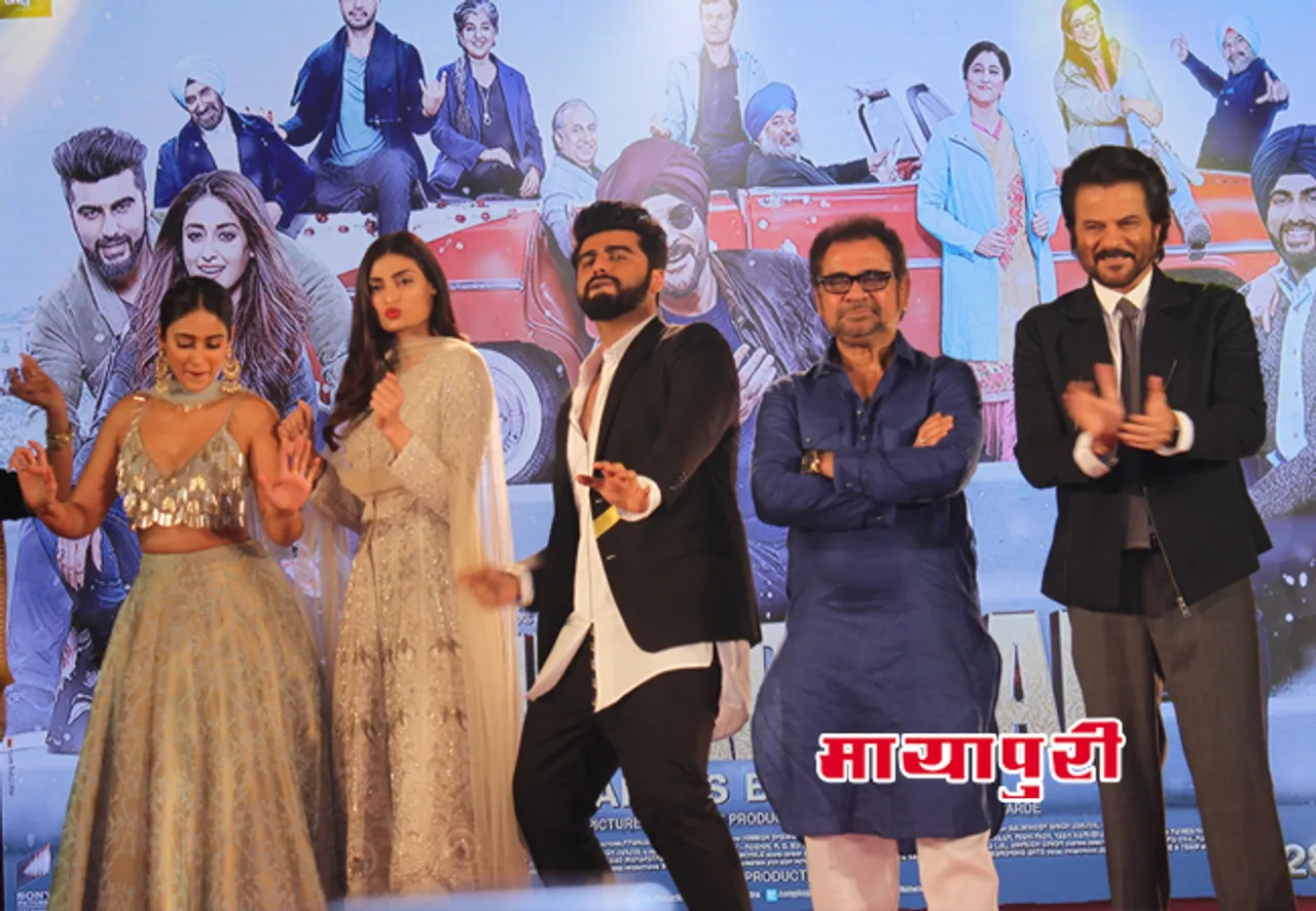 जुहू के जे.डब्ल्यू मैरियट में हुआ फिल्म ‘मुबारकां’ का म्यूजिक लॉन्च फिल्म की पूरी कास्ट हुई शामिल