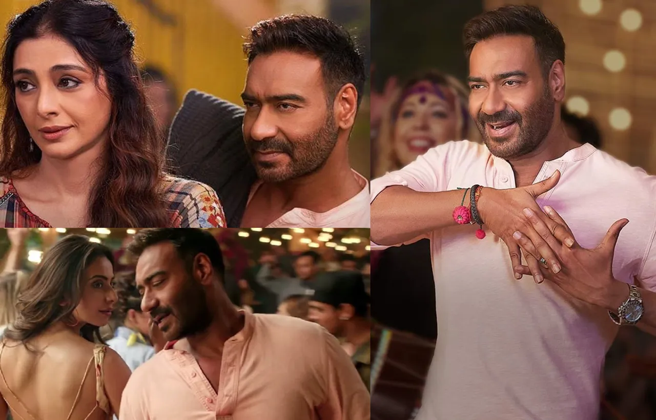 रिलीज़ हुआ फिल्म दे दे प्यार दे का नया गाना मुखड़ा वेख के, गाने में नजर आया अजय, तब्बू और रकुल का लव ट्रायंगल
