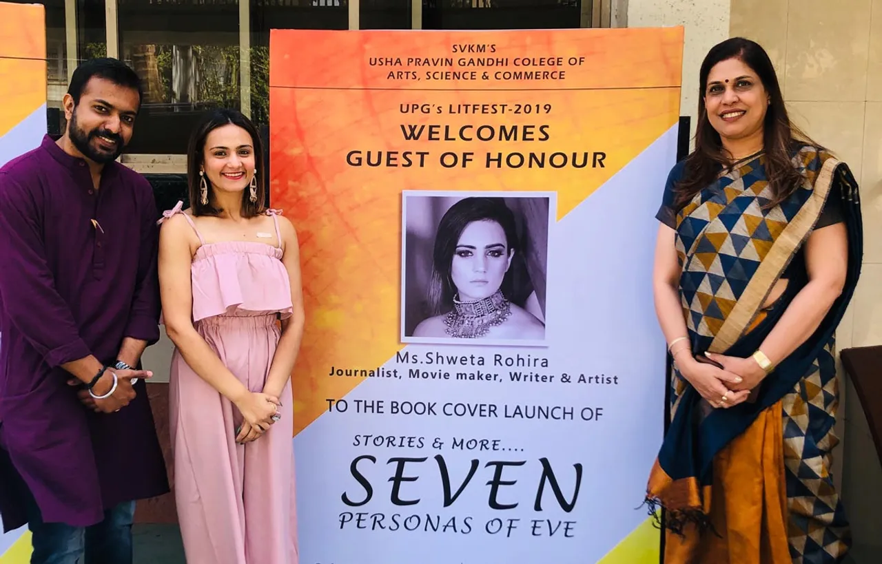 श्वेता रोहिरा ने डॉ. अंजू कपूर और श्री हैरी कुरुप की आगामी पुस्तक 7 पर्सन ऑफ़ ईव मुंबई में लॉन्च किया