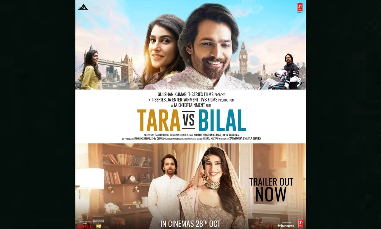 Tara Vs Bilal Harshvardhan Rane & Sonia Rathee will put you in a puzzle- do opposites truly attract! Watch the trailer now!