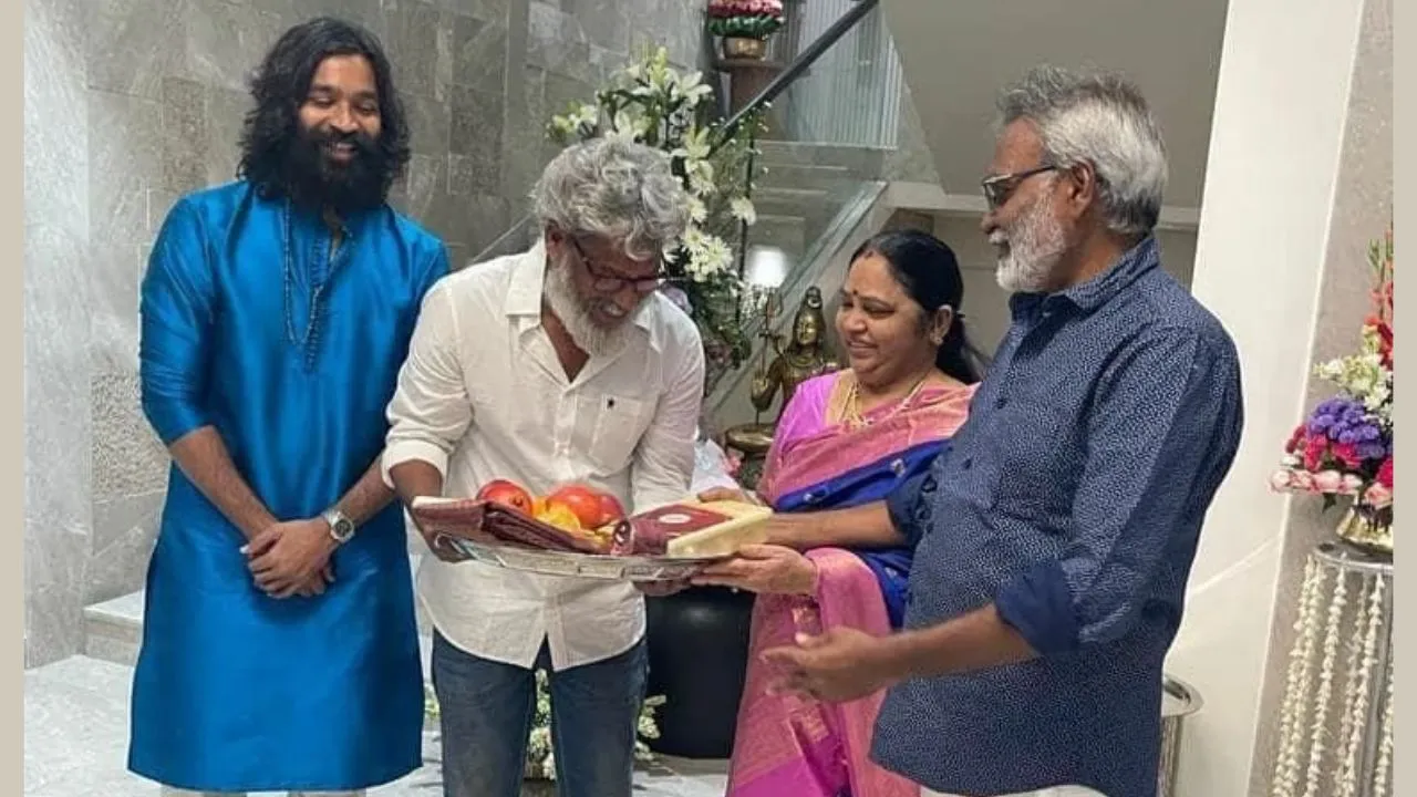 Tamil superstar Dhanush gifts a big house to his parents in Chennai