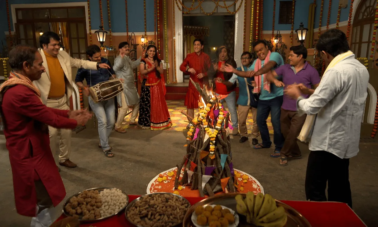 एण्डटीवी के ‘भाबी जी घर पर हैं‘ और ‘हप्पू की उलटन पलटन‘ में मनाई गई लोहड़ी