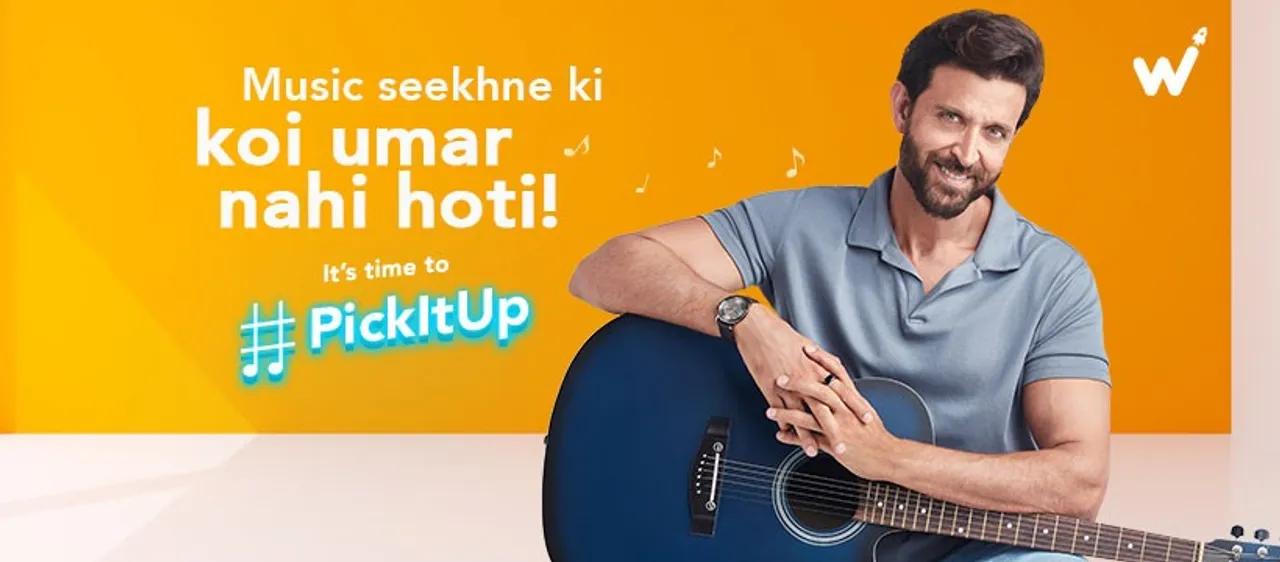 व्हाइटहैट जूनियर अपने नए अभियान #PickItUp विद ऋतिक रोशन के माध्यम से सभी उम्र के लोगों को संगीत सीखने को बढ़ावा देता है