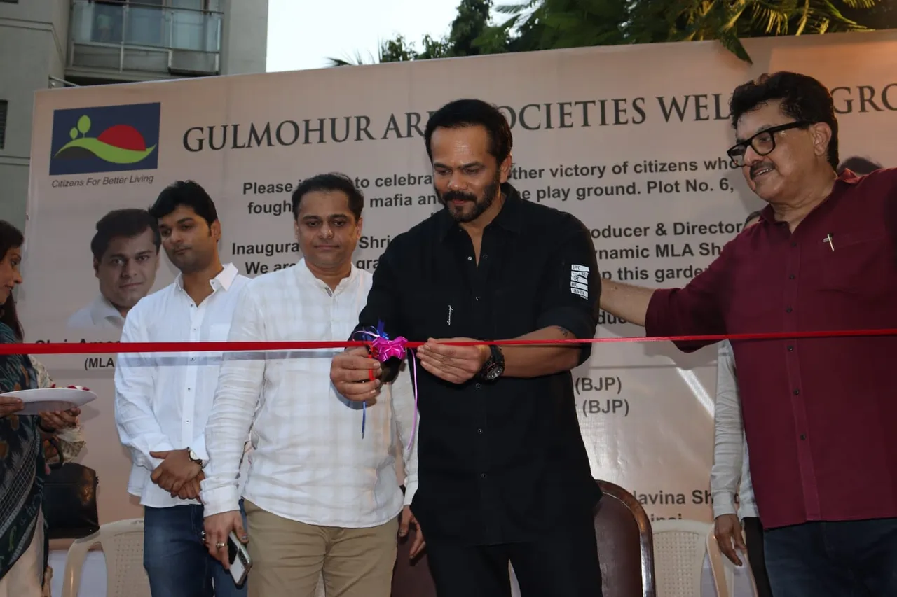रोहित शेट्टी ने जुहू में गार्डन को बचाने के लिए अशोक पंडित और स्थानीय निवासियों की तारीफ़ की