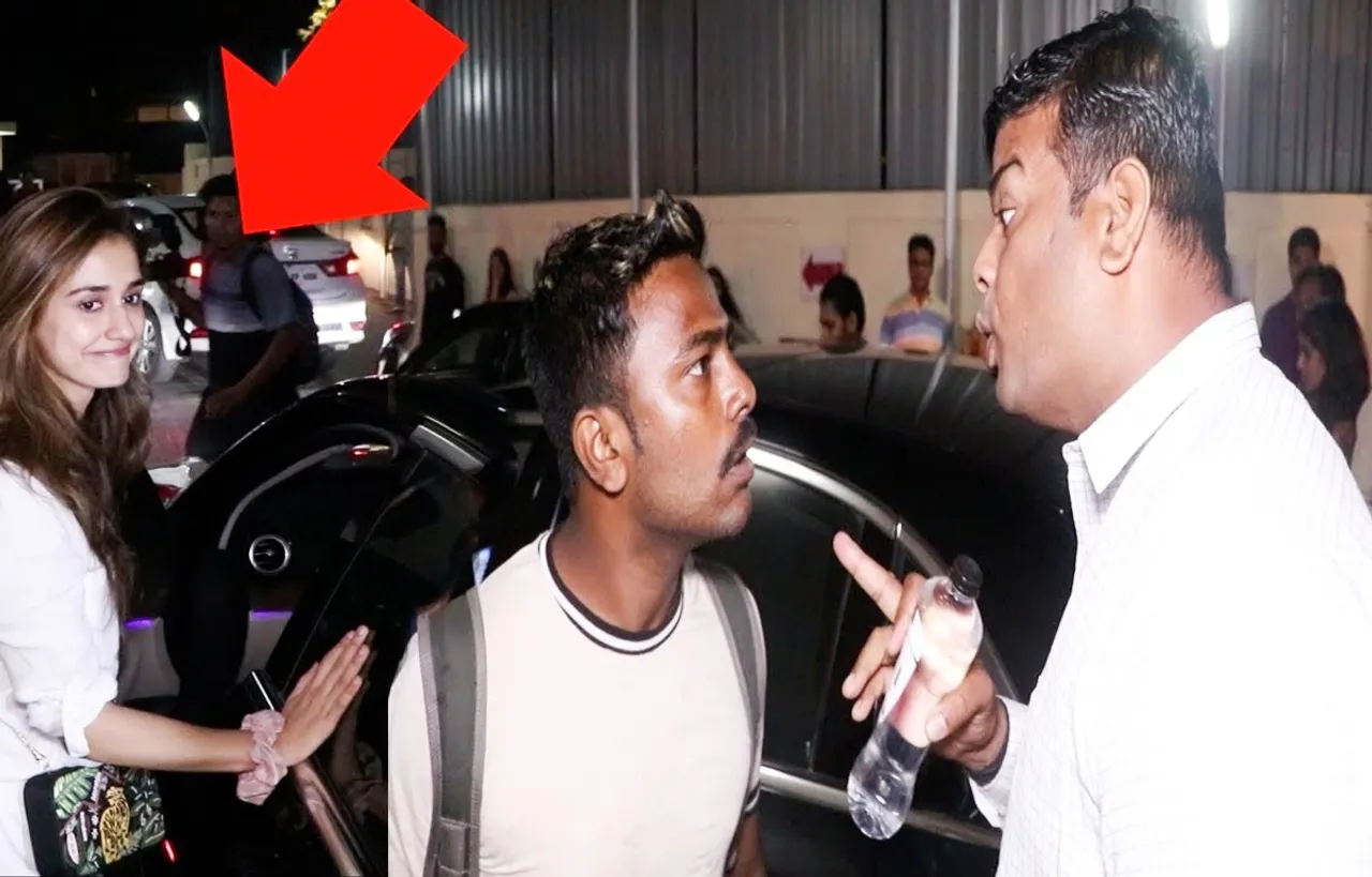 Disha Patani Bodyguard Misbehaviour / दिशा पाटनी के सामने बॉडीगार्ड ने पैपराजी को दिया धक्का, देखें तगड़ी बहस का वायरल वीडयो