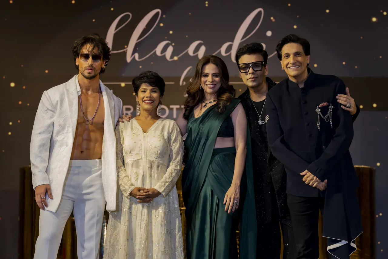  KARAN JOHAR, TIGER SHORFF और SHIAMAK DAVAR ने MARRIOTT BONVOY की शादी की सबसे बड़ी संगीत रात की मेजबानी की