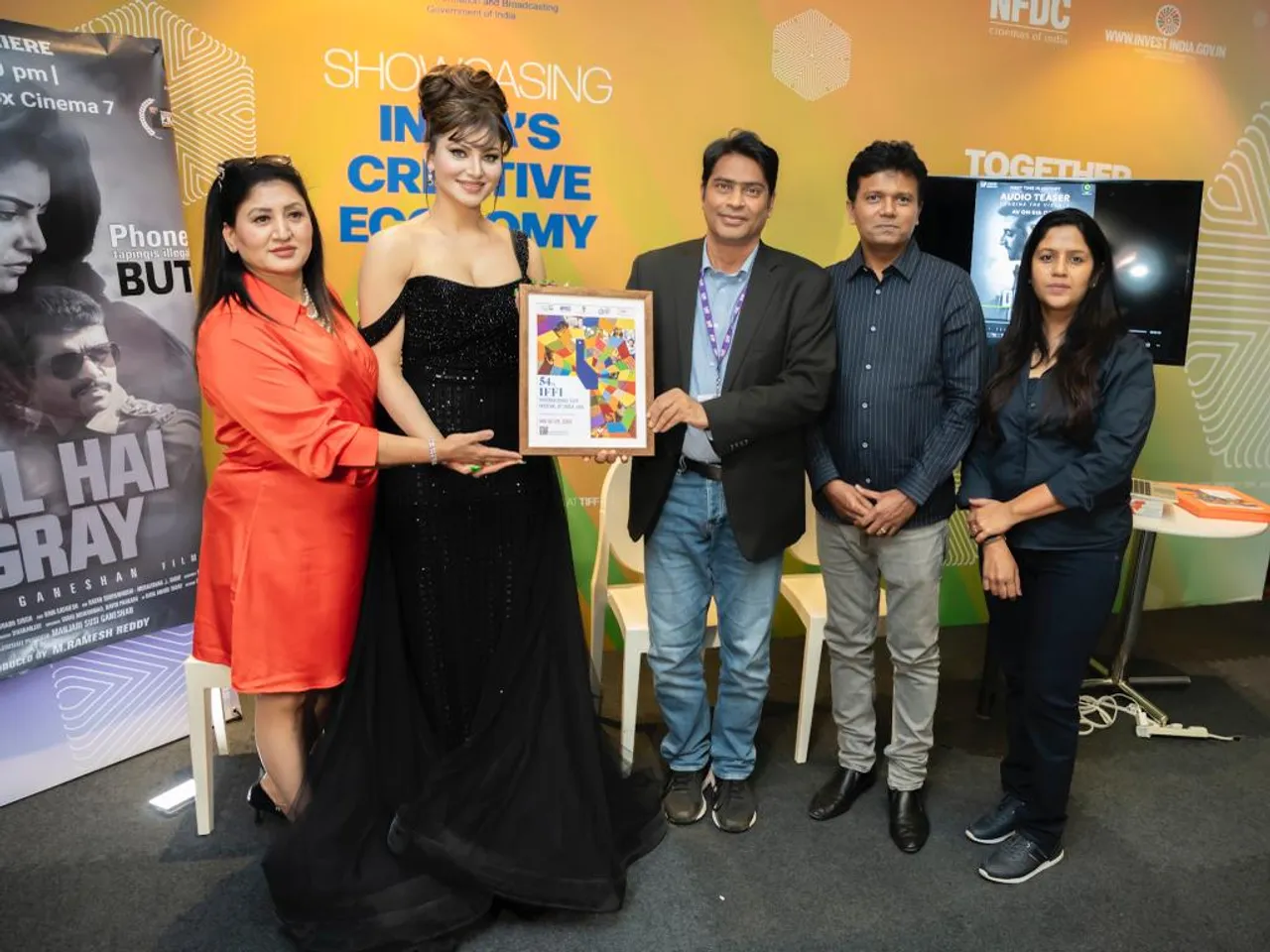 Susi Ganeshan की फिल्म "Dil Hai Gray" ने भारत के पहले ऑडियो टीज़र प्रीमियर के साथ TIFF 2023 में इतिहास रचा