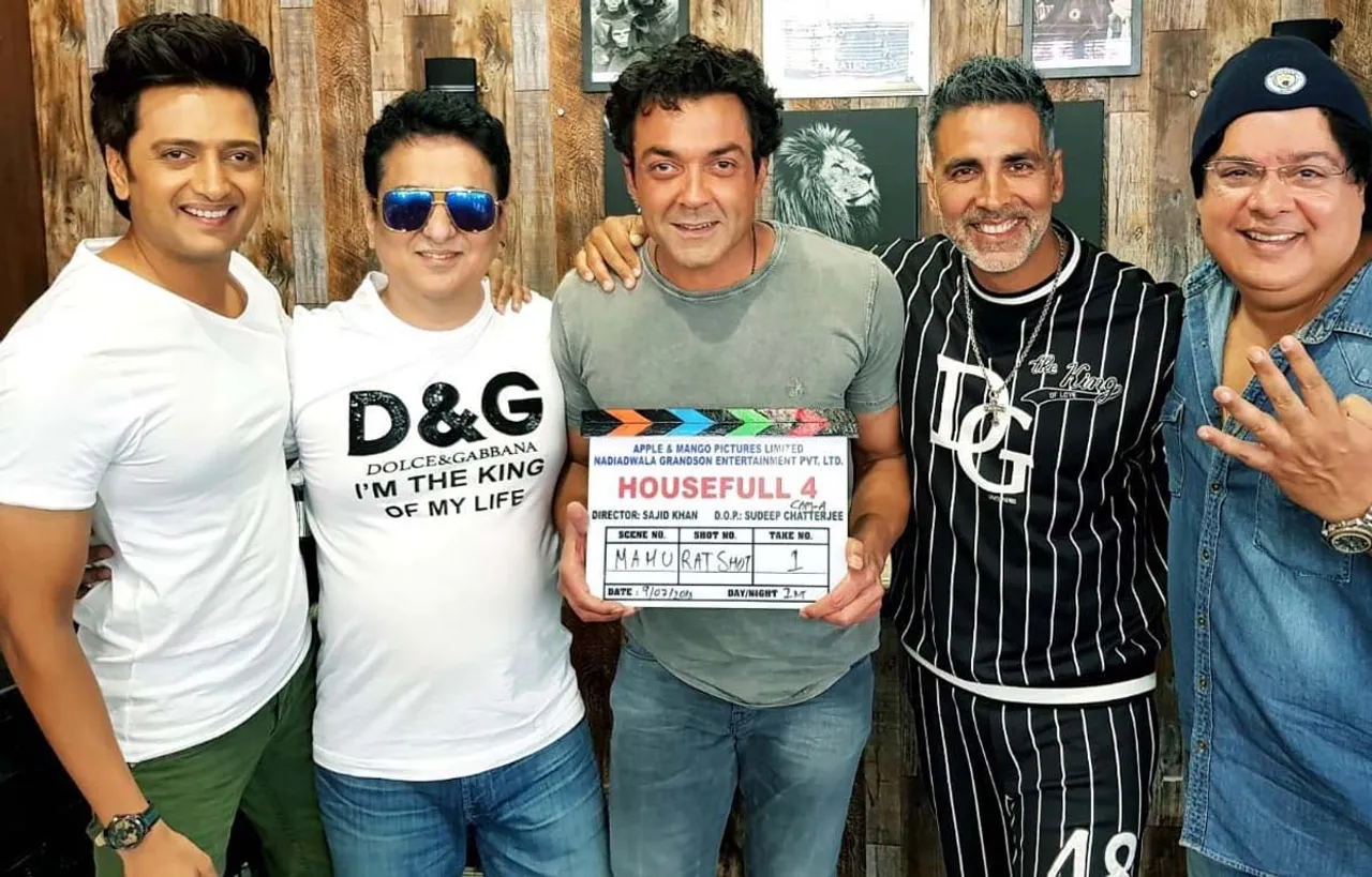 लंदन में शुरू हुई हाउसफुल 4 की शूटिंग बॉबी देओल ने शेयर की तस्वीर