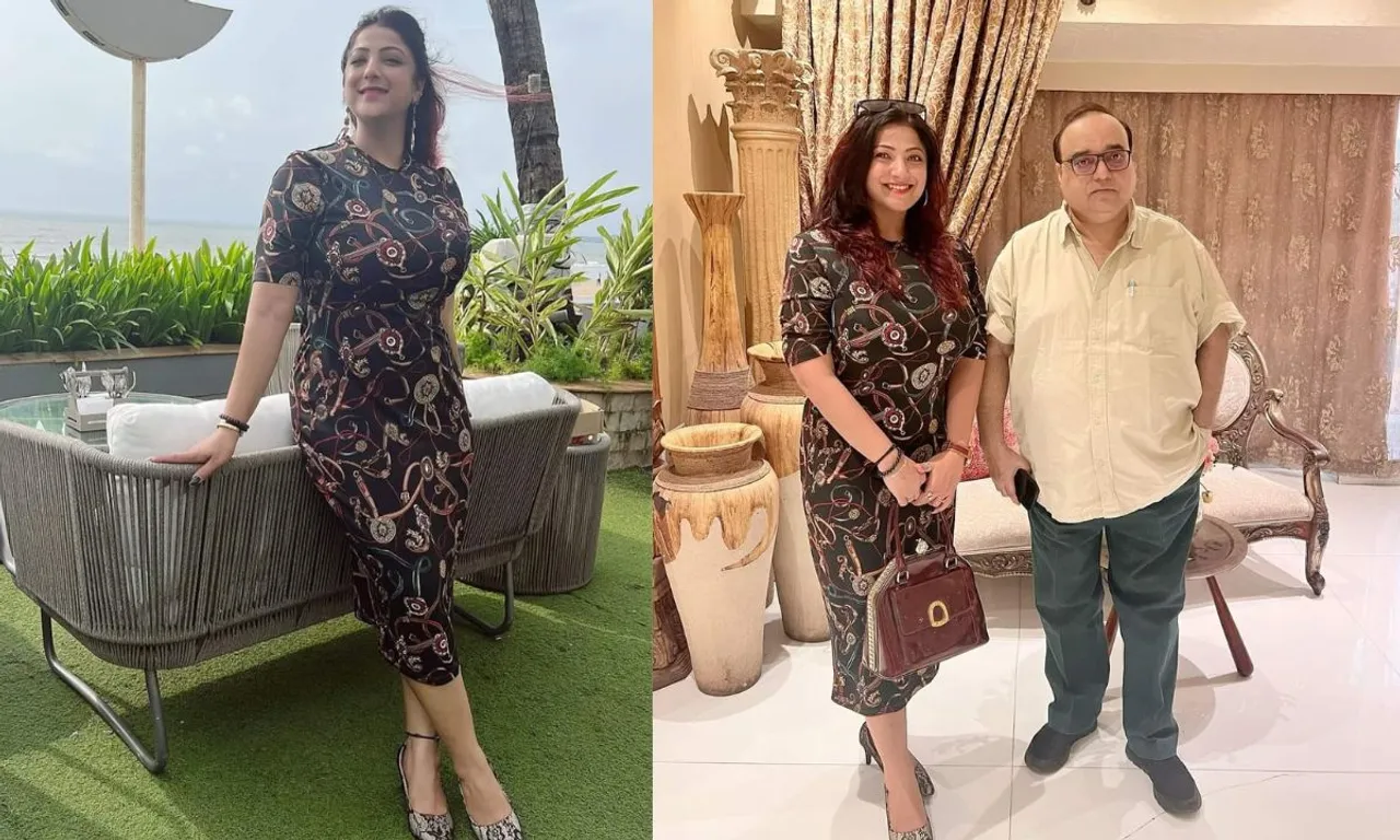 बॉलीवुड निर्देशक राज कुमार संतोषी से मिली अभिनेत्री स्वीटी छाबड़ा, 2 साल बाद रुपहले पर्दे पर करेंगी वापसी