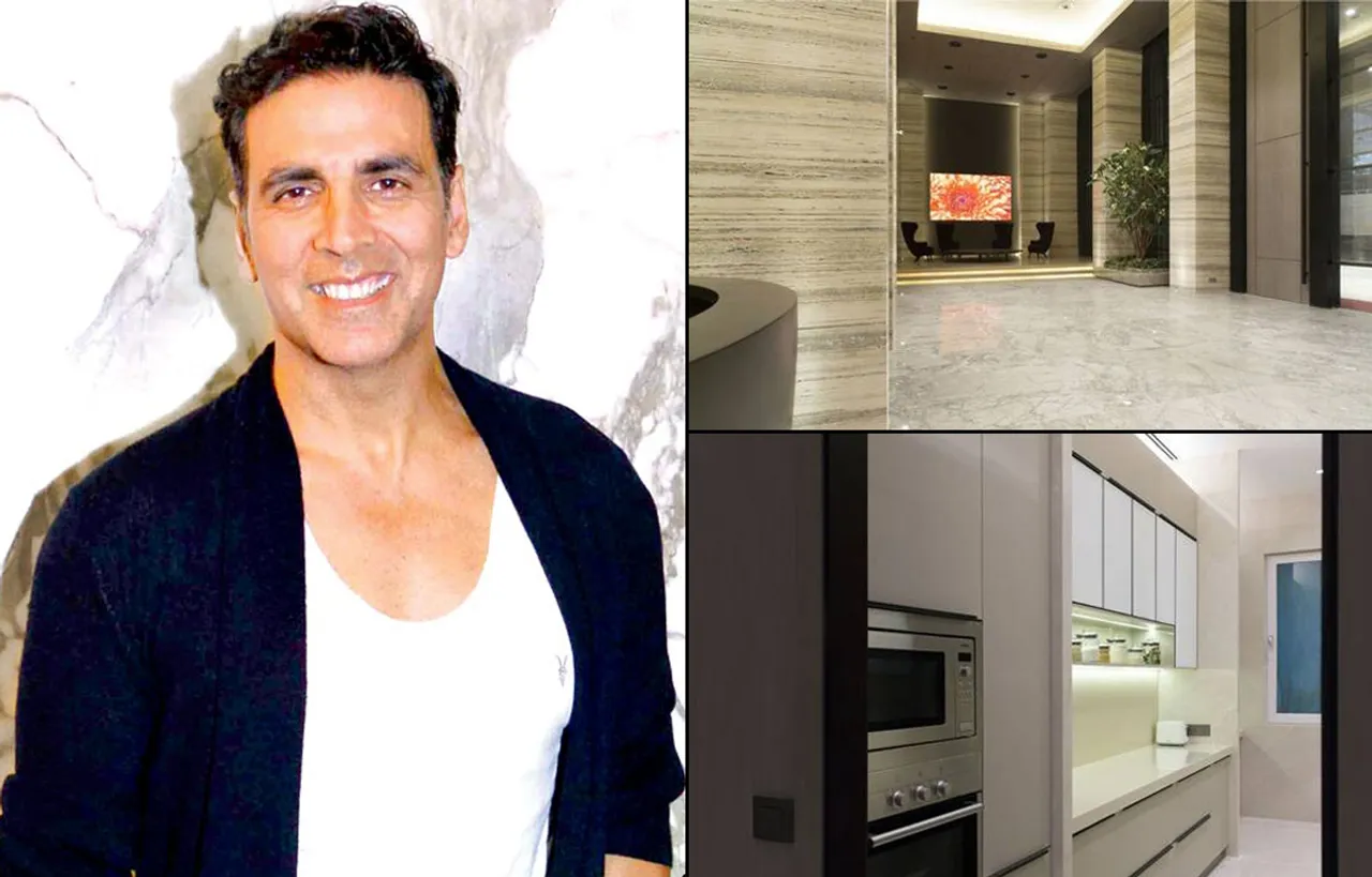 18 करोड़ की कीमत वाला ये है अक्षय कुमार का नया घर, अंदर से दिखता है ऐसा, देखें तस्वीरें