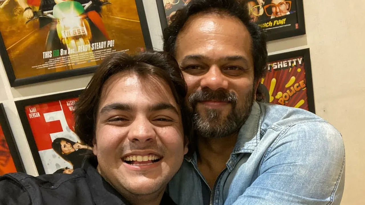 आशीष चंचलानी के साथ सूर्यवंशी देखने उल्हासनगर पहुंचे रोहित शेट्टी