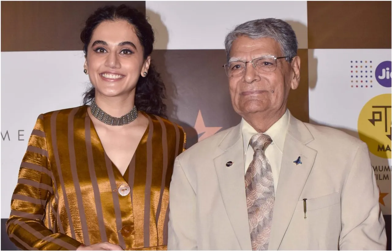 नेशनल जियोग्राफिक चैनल के शो ‘मेगा आइकन्स’ के लॉन्च पर पहुंची तापसी पन्नू