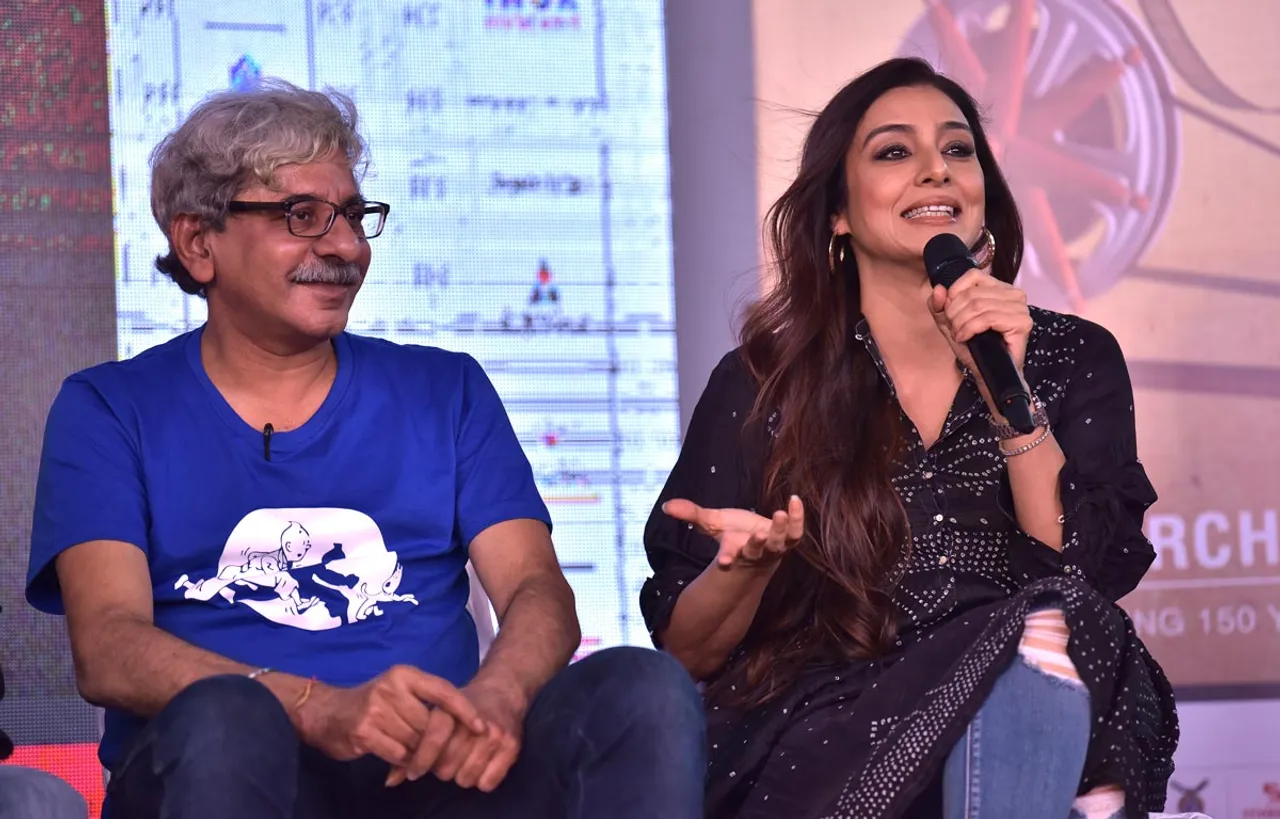 पीआईएफएफ फोरम के दूसरे दिन चर्चा में शामिल हुए श्रीराम राघवन और तब्बू