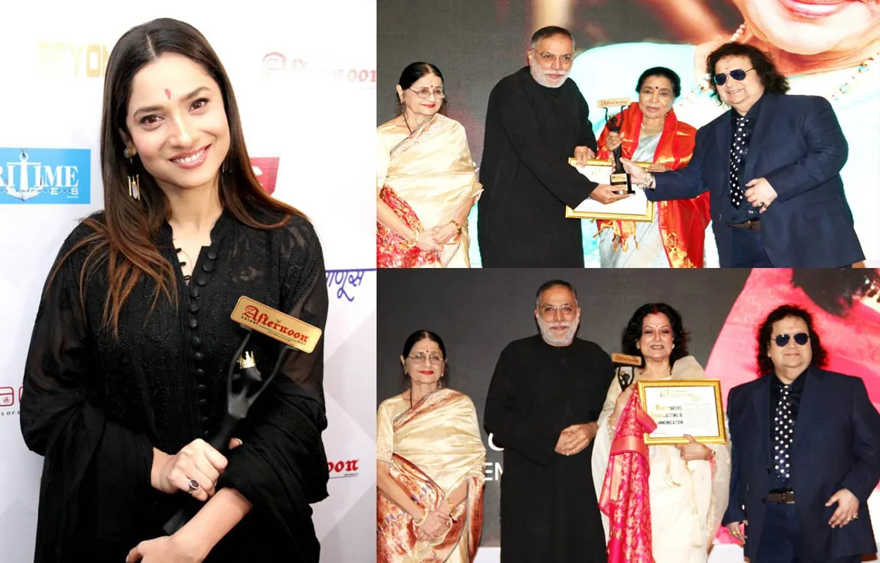 आशा भोसले, अंकिता लोखंडे, मौसमी चैटर्जी को दसवें न्यूज़मेकर्स अचीवर्स अवॉर्ड से सम्मानित किया गया