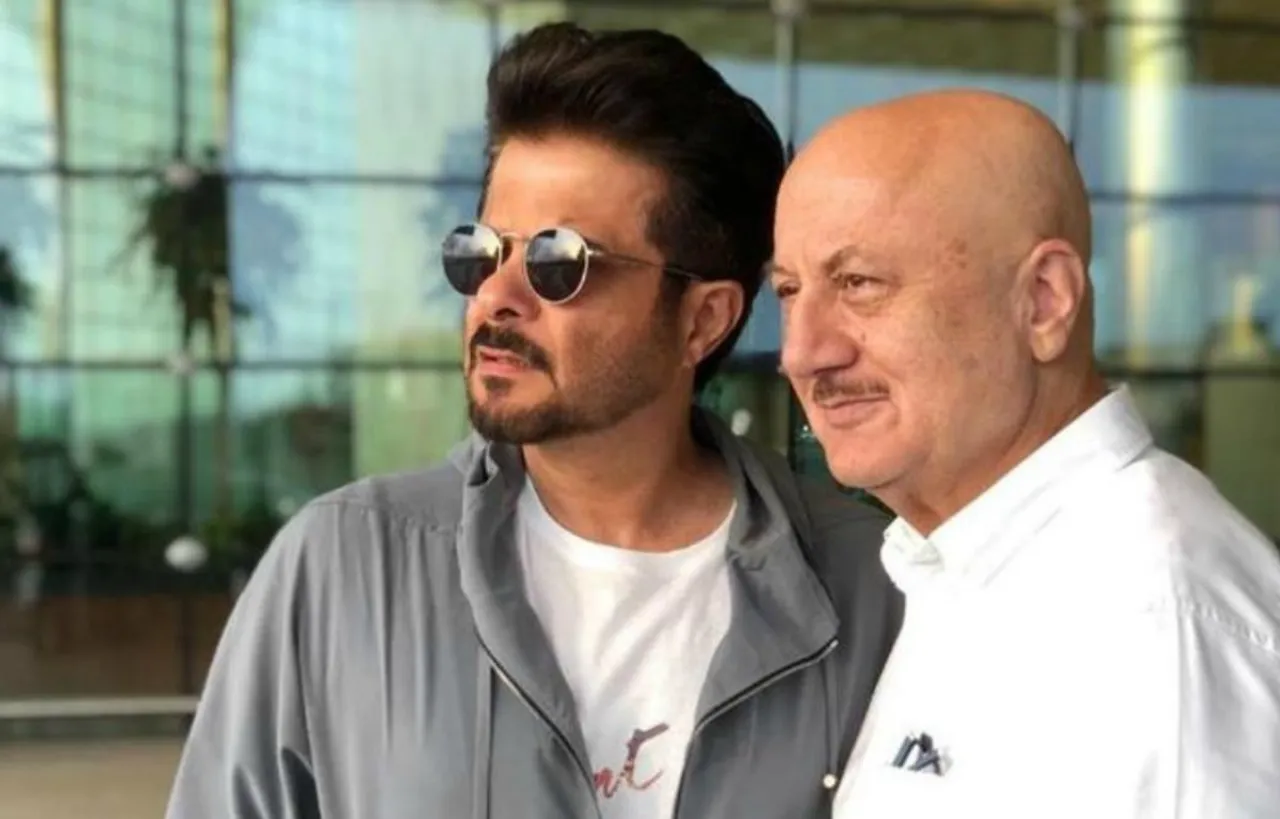 अनुपम खेर का वीडियो वायरल, कोरोना के डर से अनिल कपूर को घर के बाहर से ही लौटाया वापस