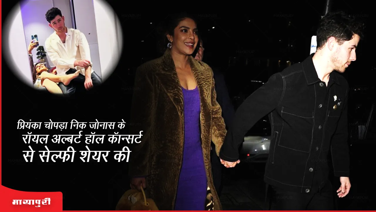 Priyanka Chopra shares selfie from Nick Jonas' Royal Albert Hall concert  