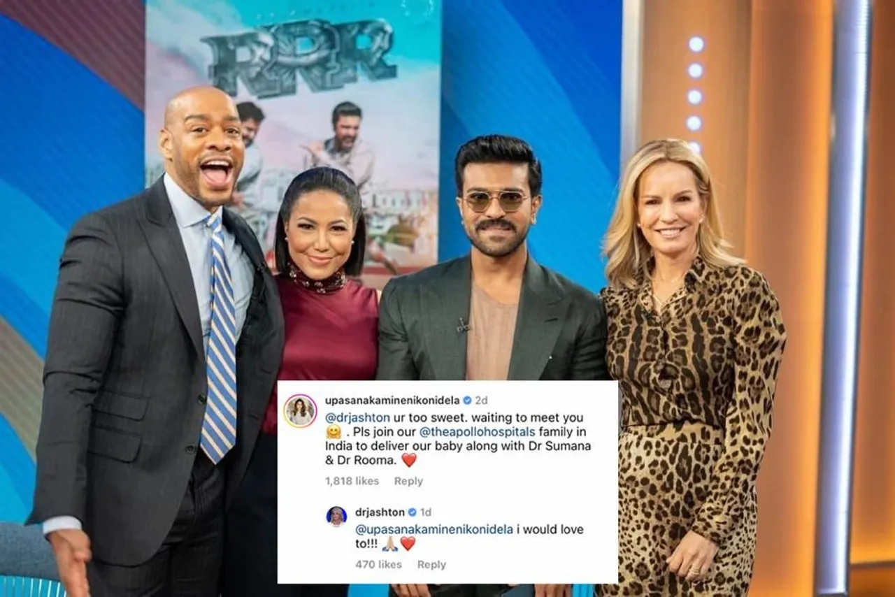 Upasana Kamineni Konidela और Ram Charan ने कहा हमारे बच्चे का जन्म भारत में ही होगा