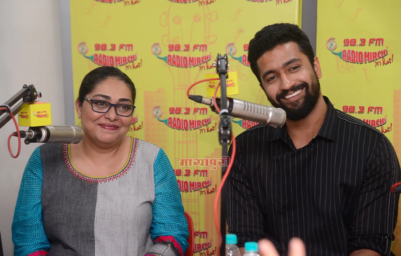 रेडियो मिर्ची स्टूडियो में अपनी फिल्म राज़ी को प्रमोट करने पहुंची राज़ी की टीम