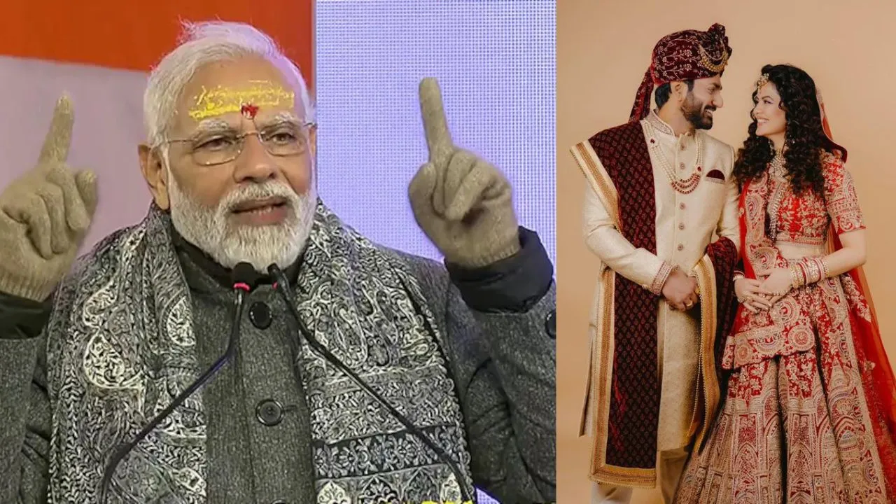 PM Narendra Modi wishes marriage to Palak Muchhal-Mithoon mayapuri