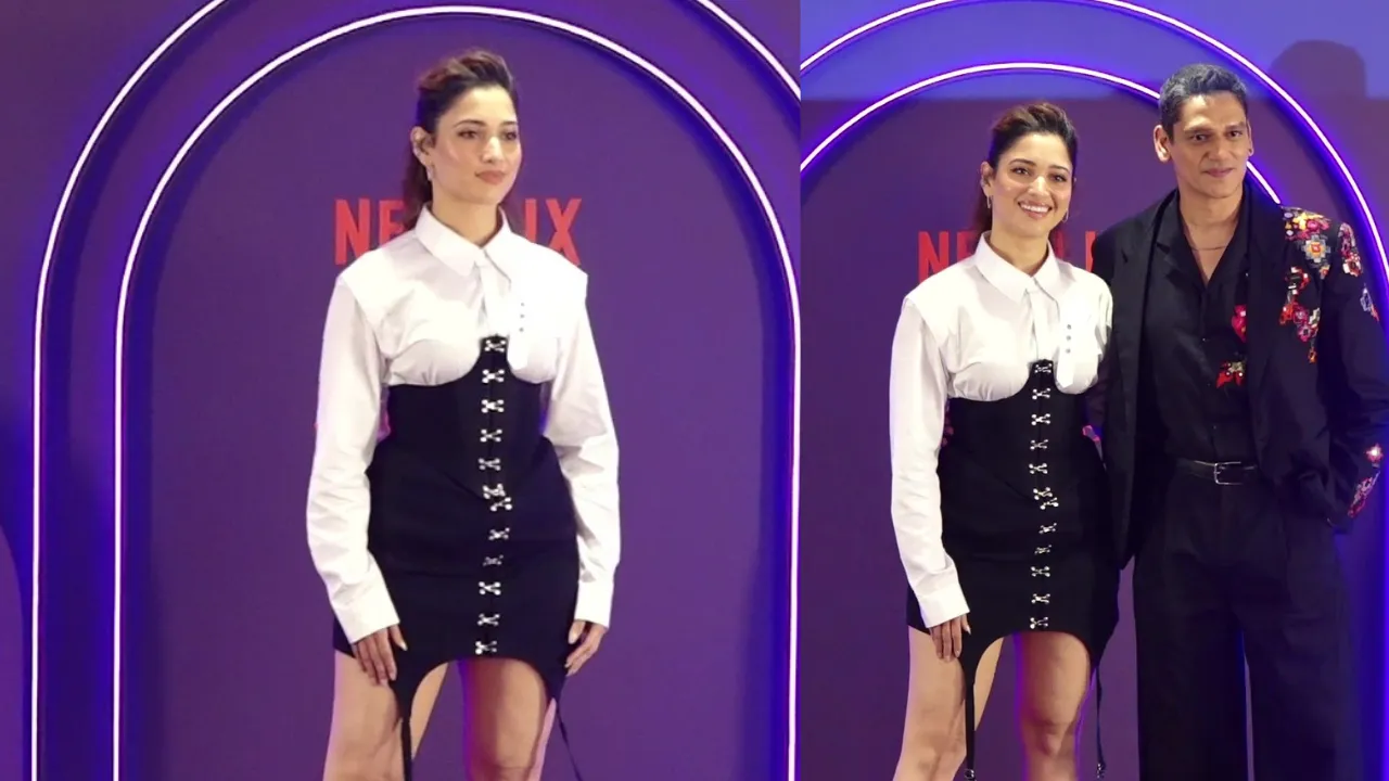 Lust Stories 2 Screening: Vijay Varma-Tamannah Bhatia make a joint entry, Mrunal Thakur and others attend