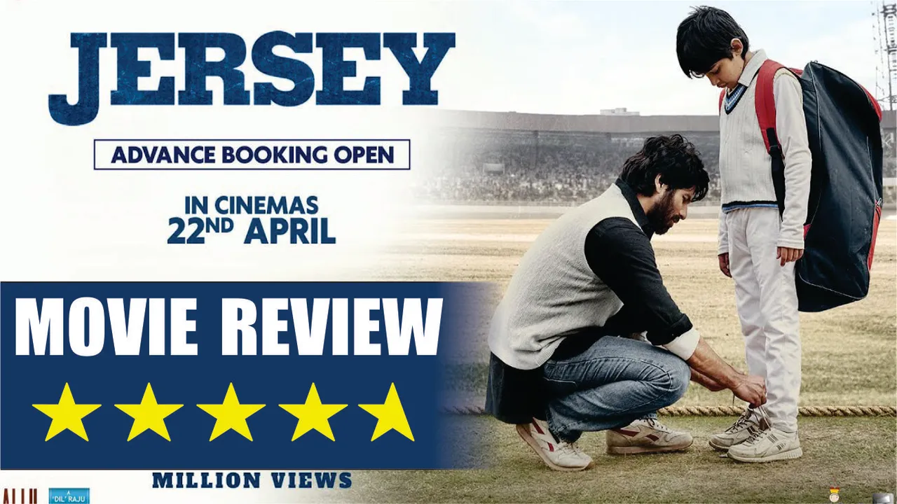 REVIEW Jersey: जर्सी के साथ शाहिद ने फिर लगाया "छक्का"
