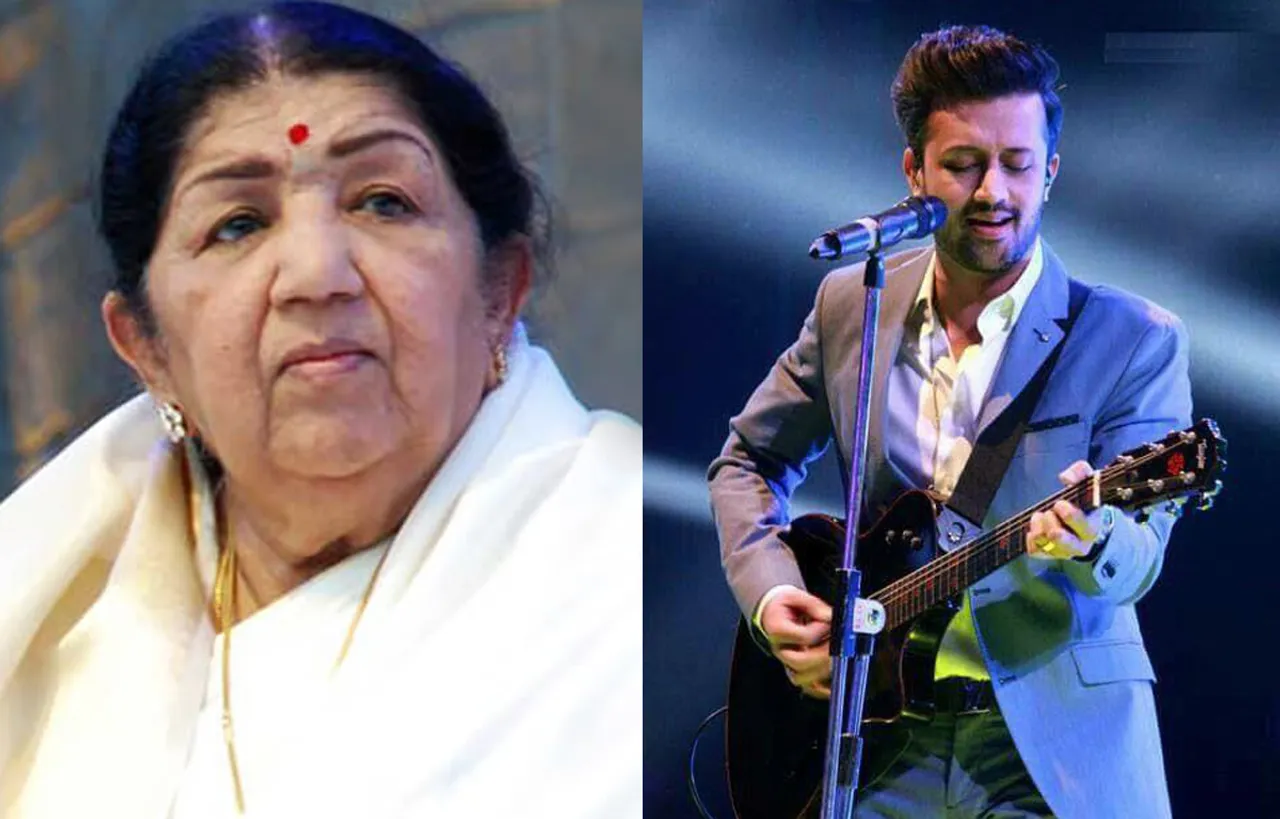 'पाकीज़ा' के गाने 'चलते-चलते...' के रीमिक्स पर भड़की लता मंगेशकर, सिंगर आतिफ असलम को सुनाई खरी-खोटी