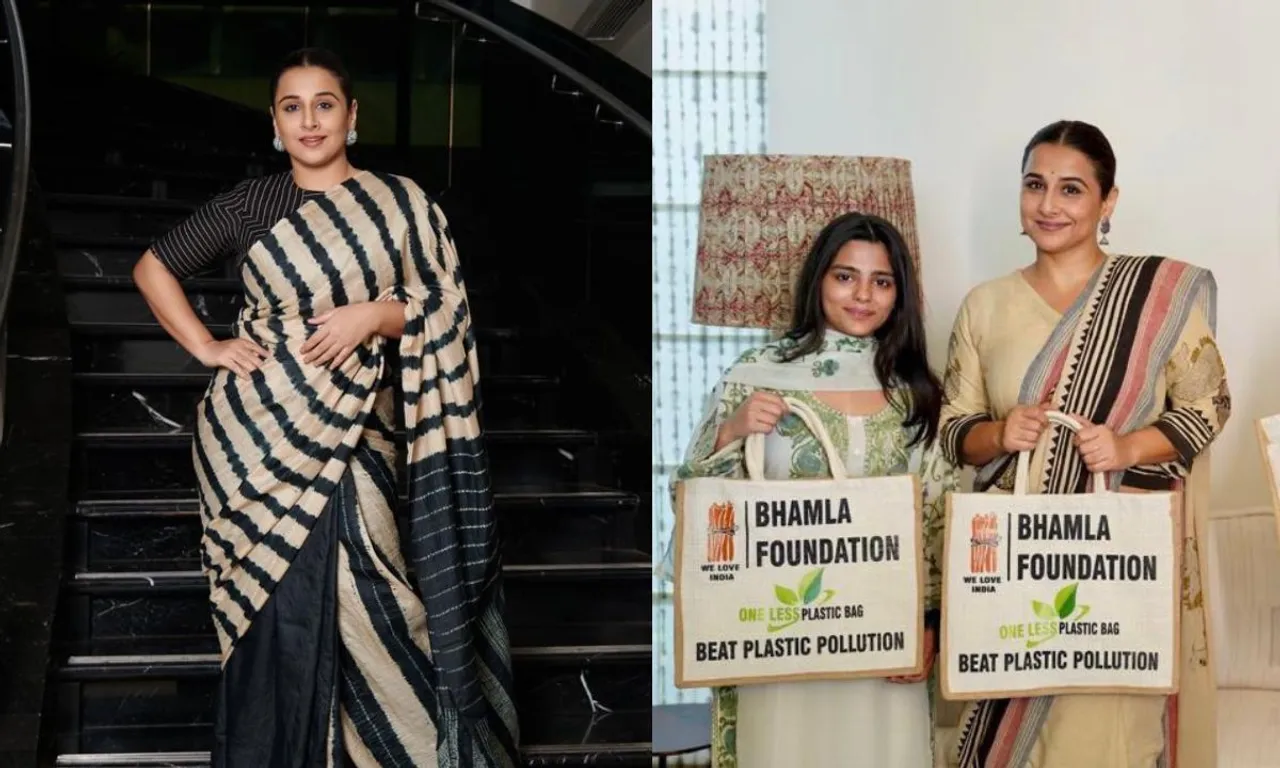 Vidya Balan: प्लास्टिक प्रदूषण के खिलाफ धर्मयुद्ध का नेतृत्व करती हैं