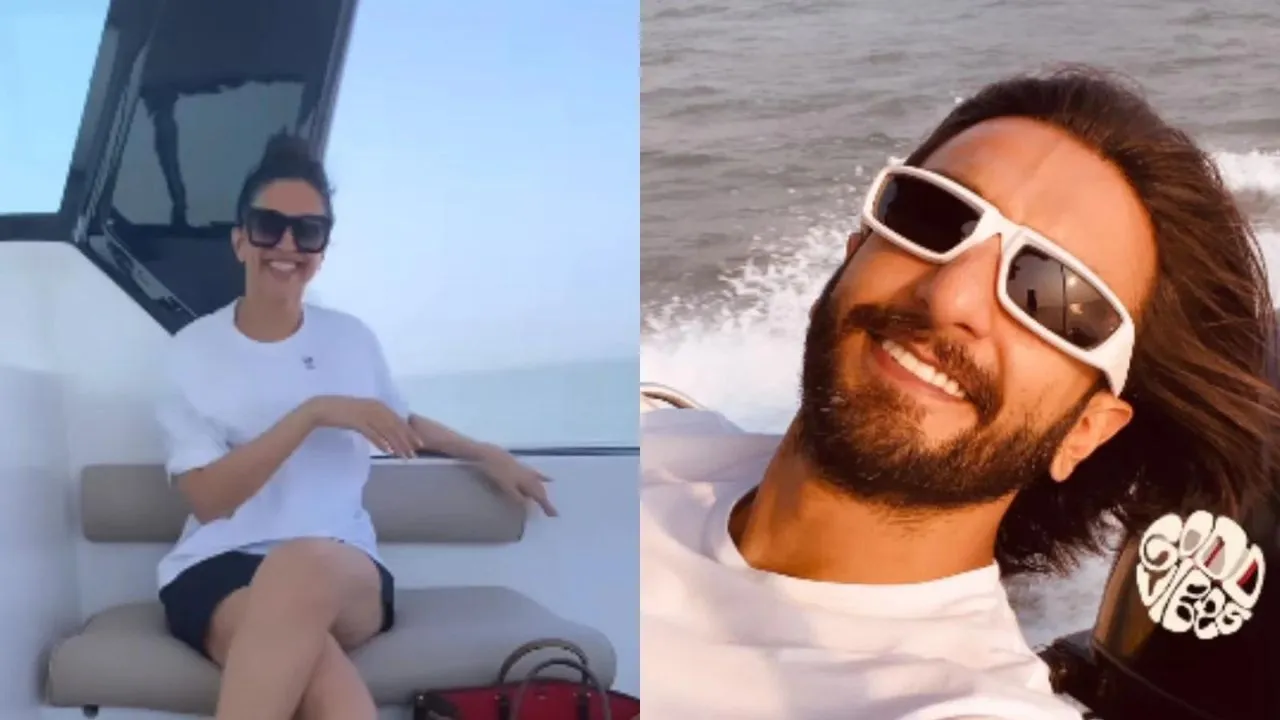 Ranveer Singh with Deepika Padukone mayapuri