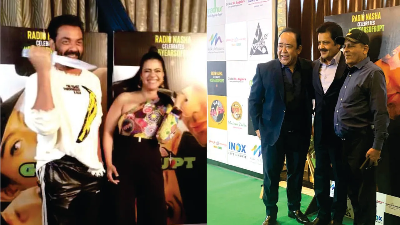 Masti Ki Pathshala between Kajol and Bobby Deol