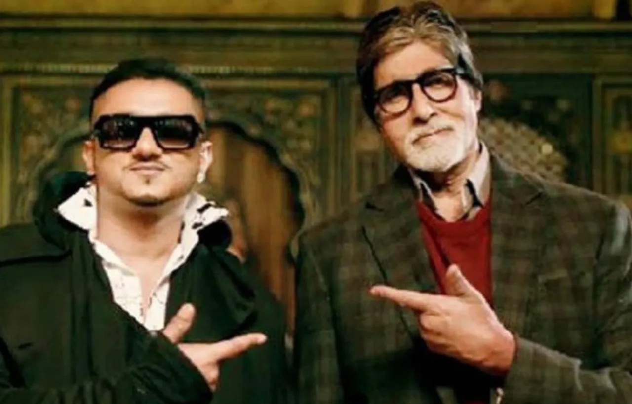 हनी सिंह ने महानयाक अमिताभ के साथ किये काम को किया याद  