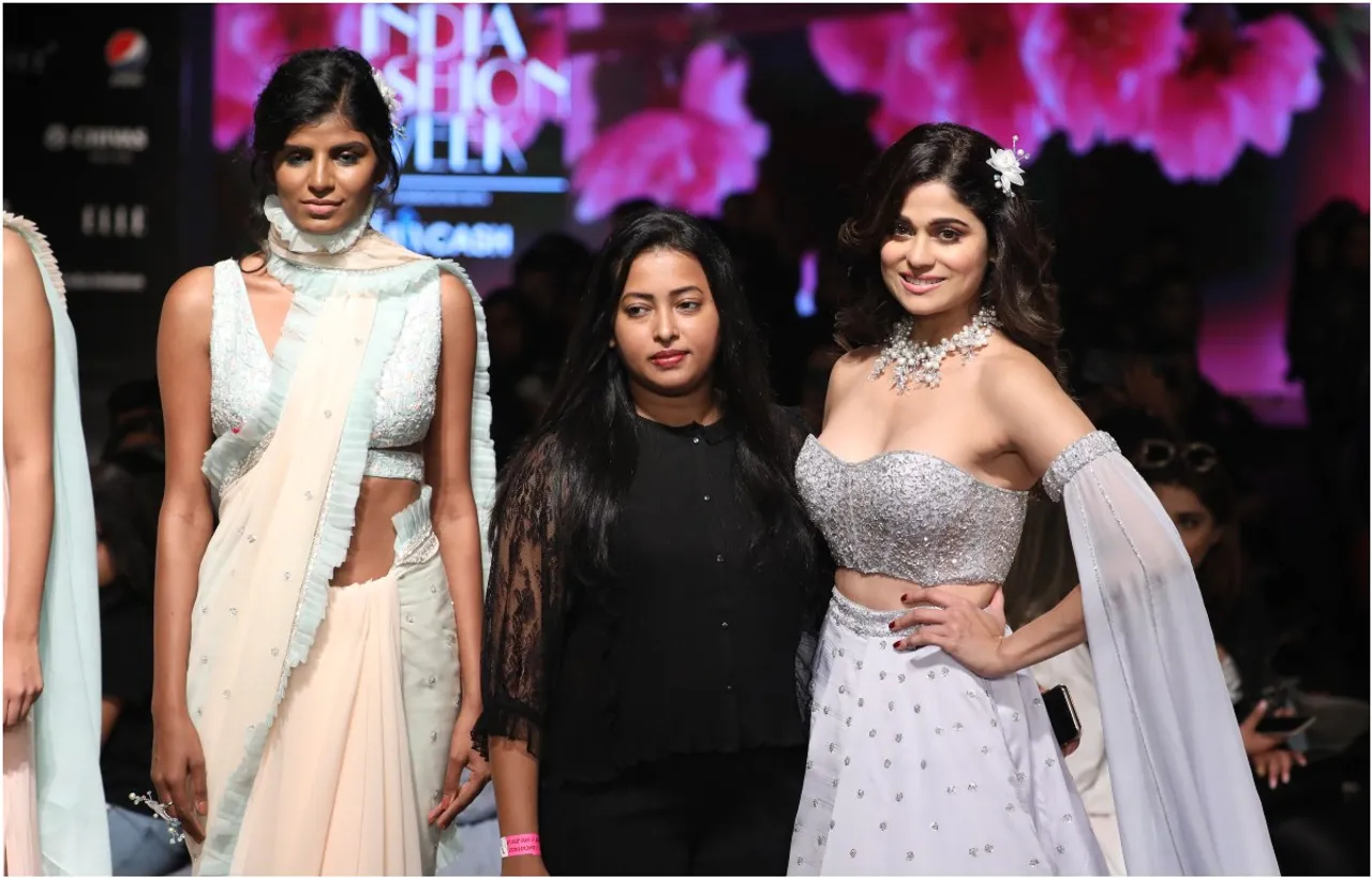 शमिता शेट्टी ने FDCI लोटस मेकअप इंडिया फैशन वीक के लिए किया रैंपवॉक