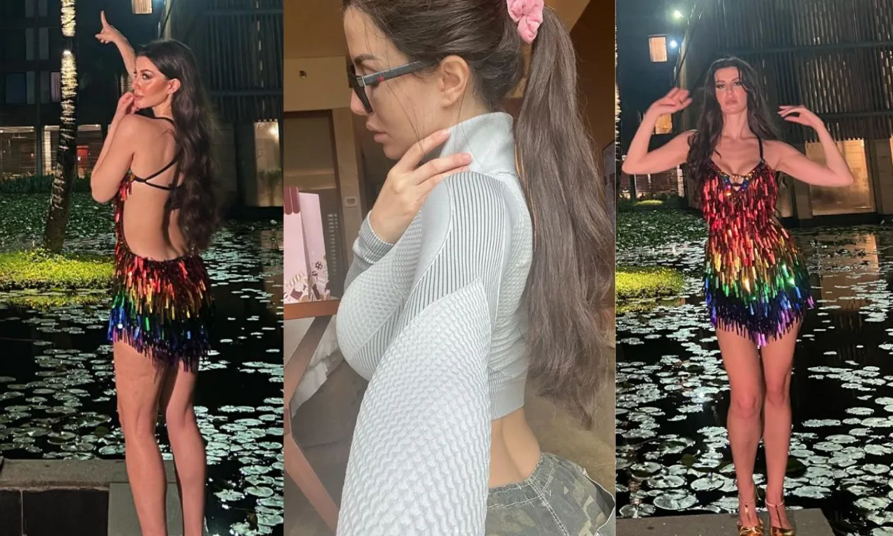 Giorgia Andriani ने अपने Kolkata Dump से तस्वीरें कीं शेयर जो उनके सिज़लिंग स्टाइल को दिखाती हैं