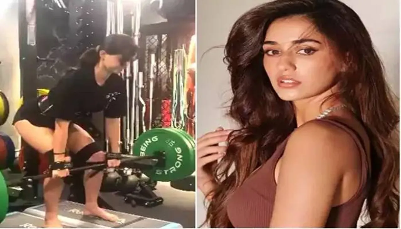 एक्ट्रेस दिशा पाटनी ने शेयर किया वर्काउट वीडियो