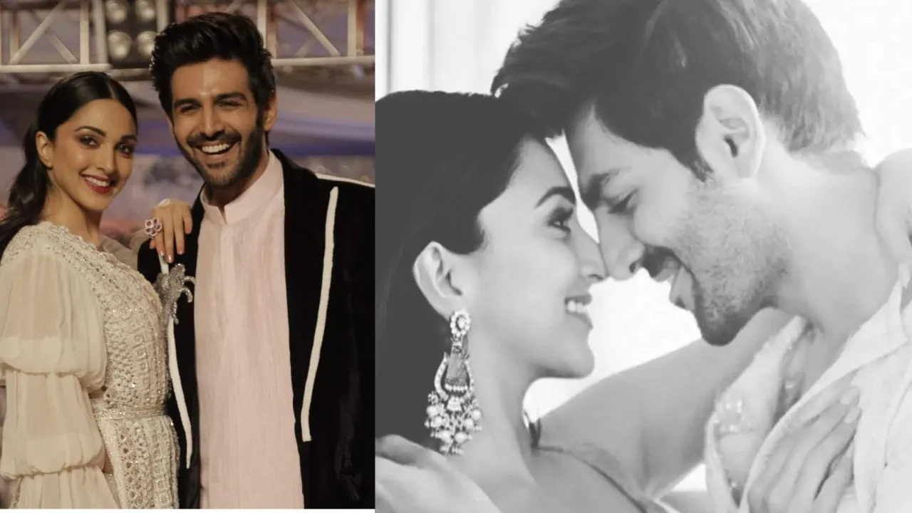 Satyaprem Ki Katha Kartik Aaryan and Kiara Advani performed Garba