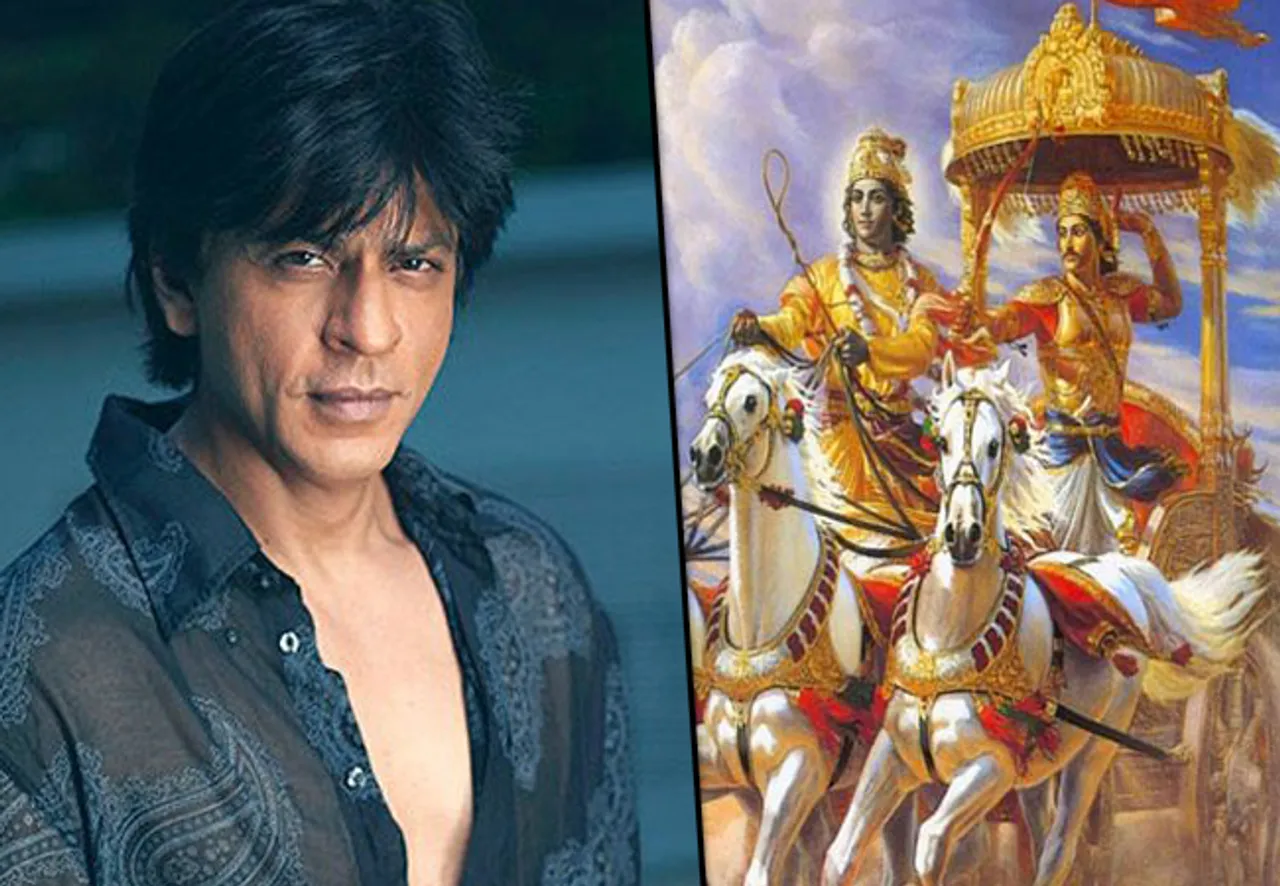 शाहरुख़ खान की ख्वाहिश है कि वो 'महाभारत' पर बनी फिल्म में काम करें