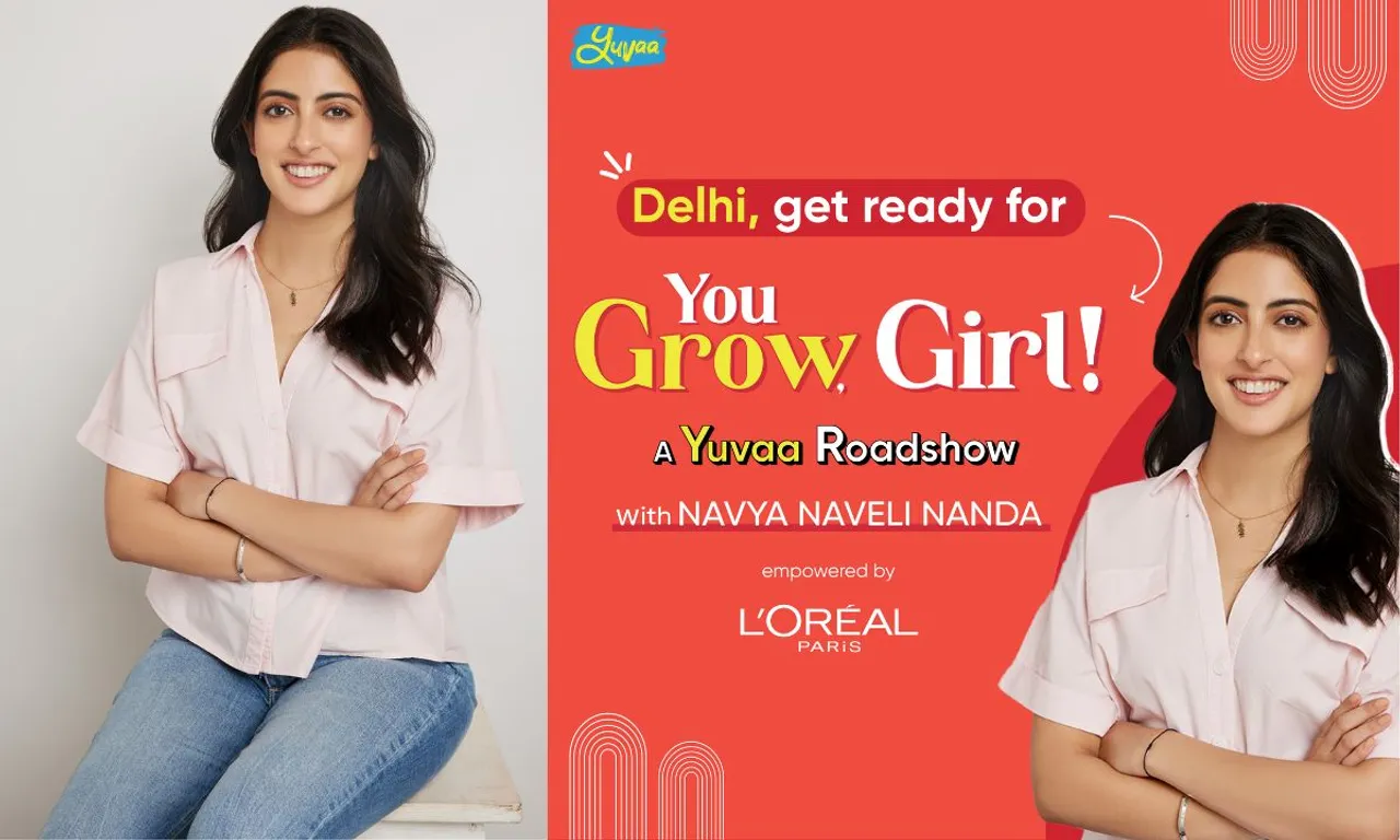 Navya Naveli Nanda युवा के अखिल भारतीय रोड शो "You Grow, Girl" के लिए दिल्ली आएंगी