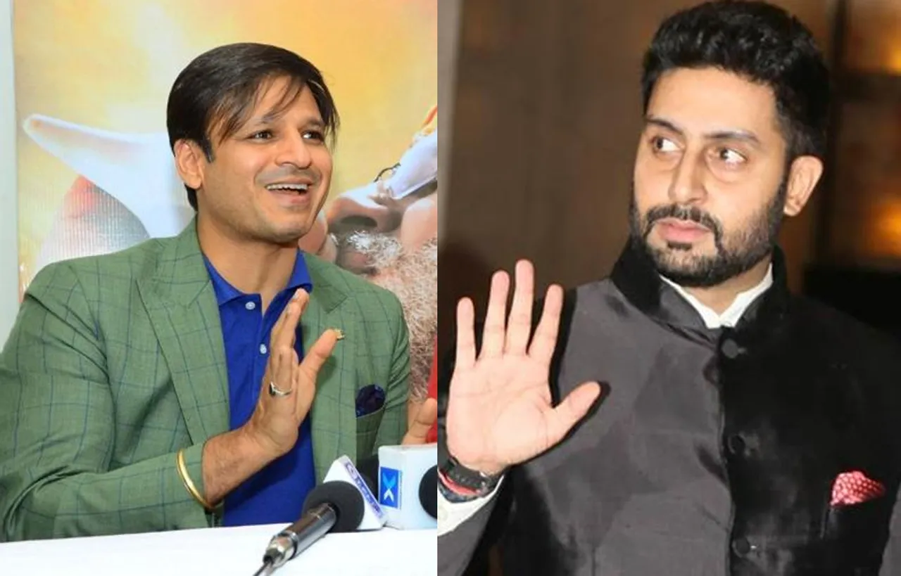 विवेक के विवादित ट्वीट का अभिषेक देना चाहते थे मुँह तोड़ जवाब लेकिन...