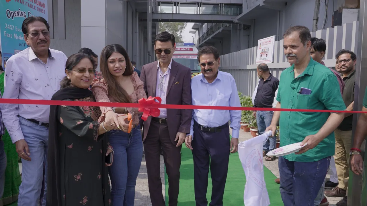 गुलशन कुमार चैरिटेबल ट्रस्ट ने एनसीआर के लिए नि:शुल्क मेडिकल एंबुलेंस लॉन्च की