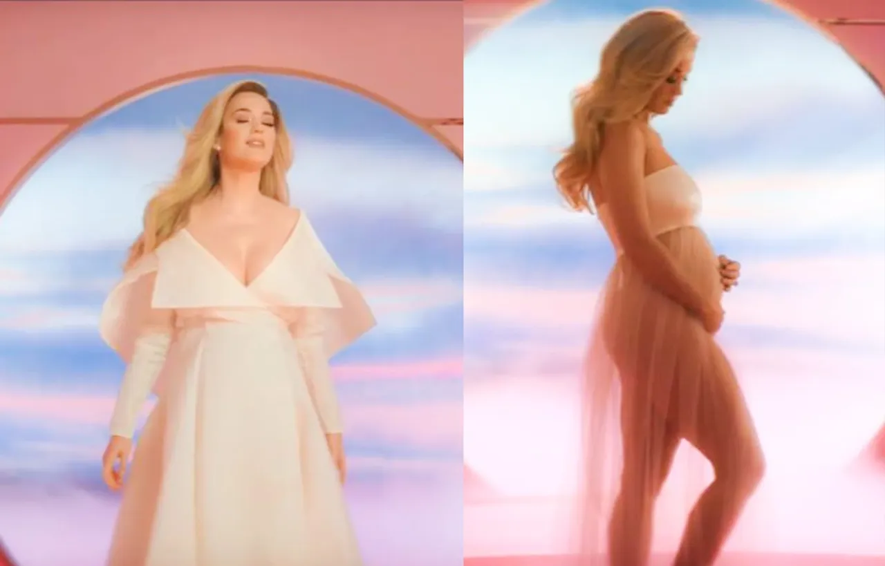 Katy Perry ने न्यू म्यूजिक वीडियो “Never Worn White” में किया अपनी प्रेगनेंसी का खुलासा