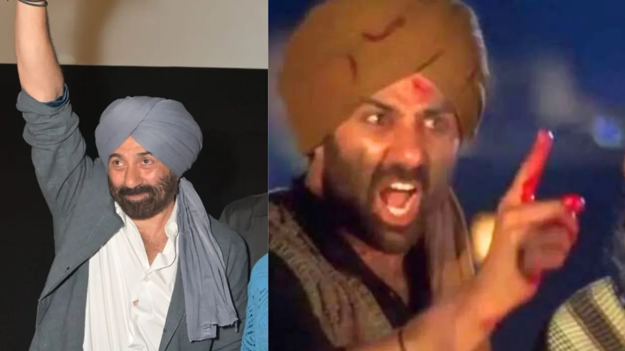 Sunny Deol अपनी सबसे बड़ी ब्लॉकबस्टर 'Gadar: Ek Prem Katha' के प्रीमियर के लिए दिल्ली पहुंचे