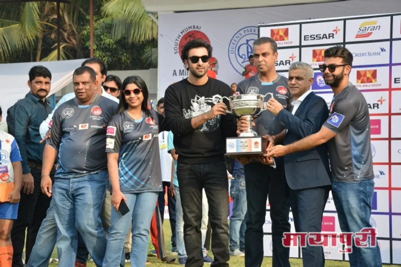 युवा फुटबॉल टीम की घोषणा में शामिल हुए रणबीर कपूर