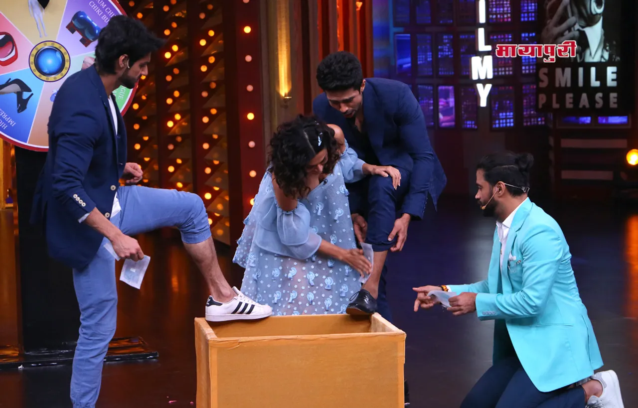 ‘एंटरटेनमेंट की रात’ में फिल्म ‘दिल जंगली’ को प्रोमोट करने पहुंची तापसी पन्नू, सकीब सलीम और विजेंदर सिंह