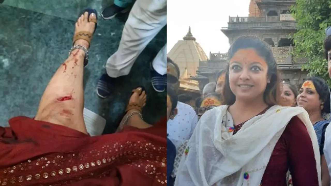 एक्ट्रेस तनुश्री दत्ता का हुआ एक्सीडेंट