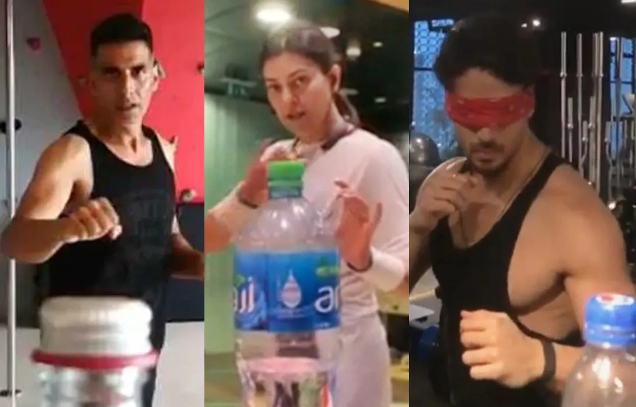 #Bottlecapchallenge ने मचाया बॉलीवुड में तहलका...