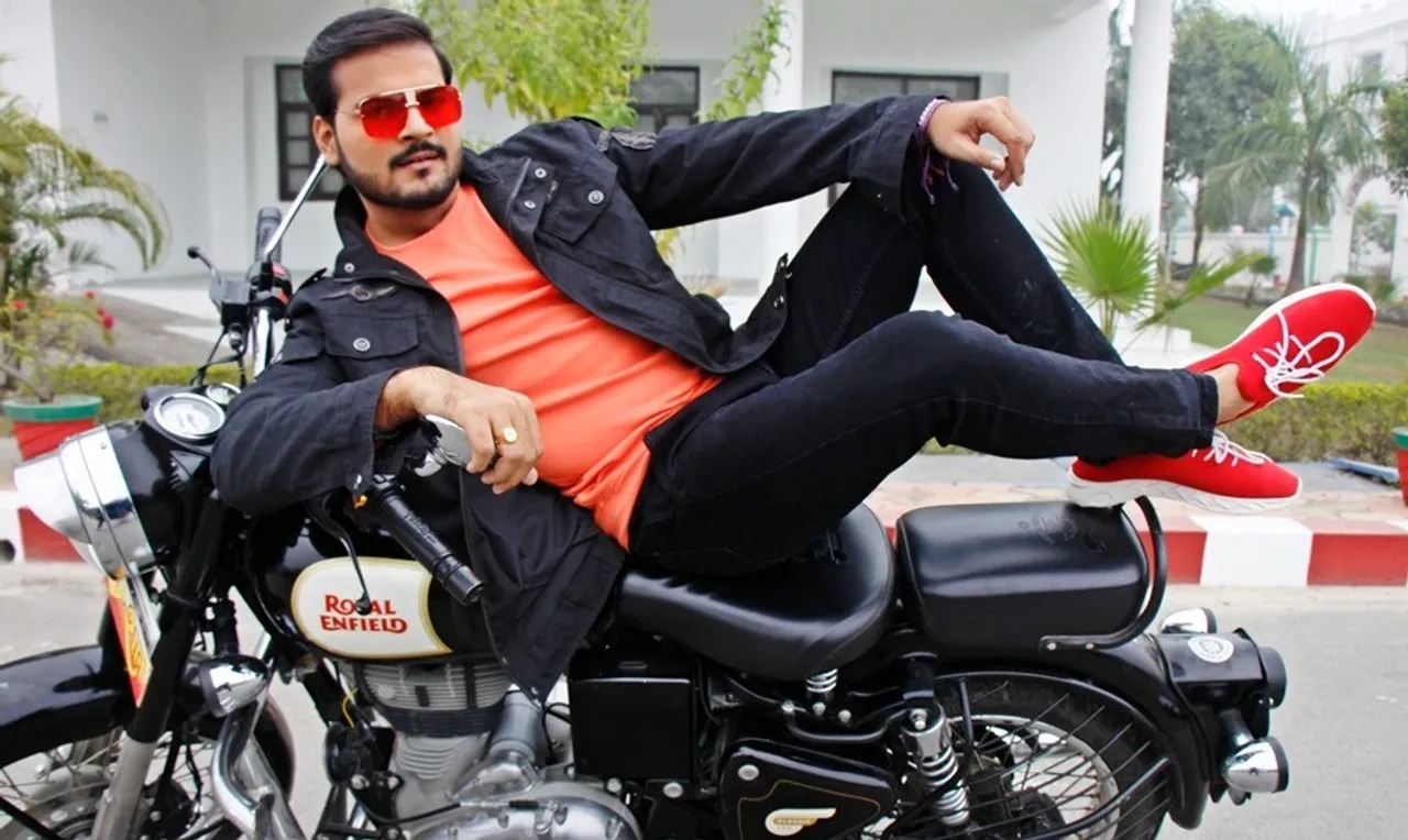 कल्लू की फ़िल्म ‘आन बान शान’ की मुंबई में डबिंग जारी