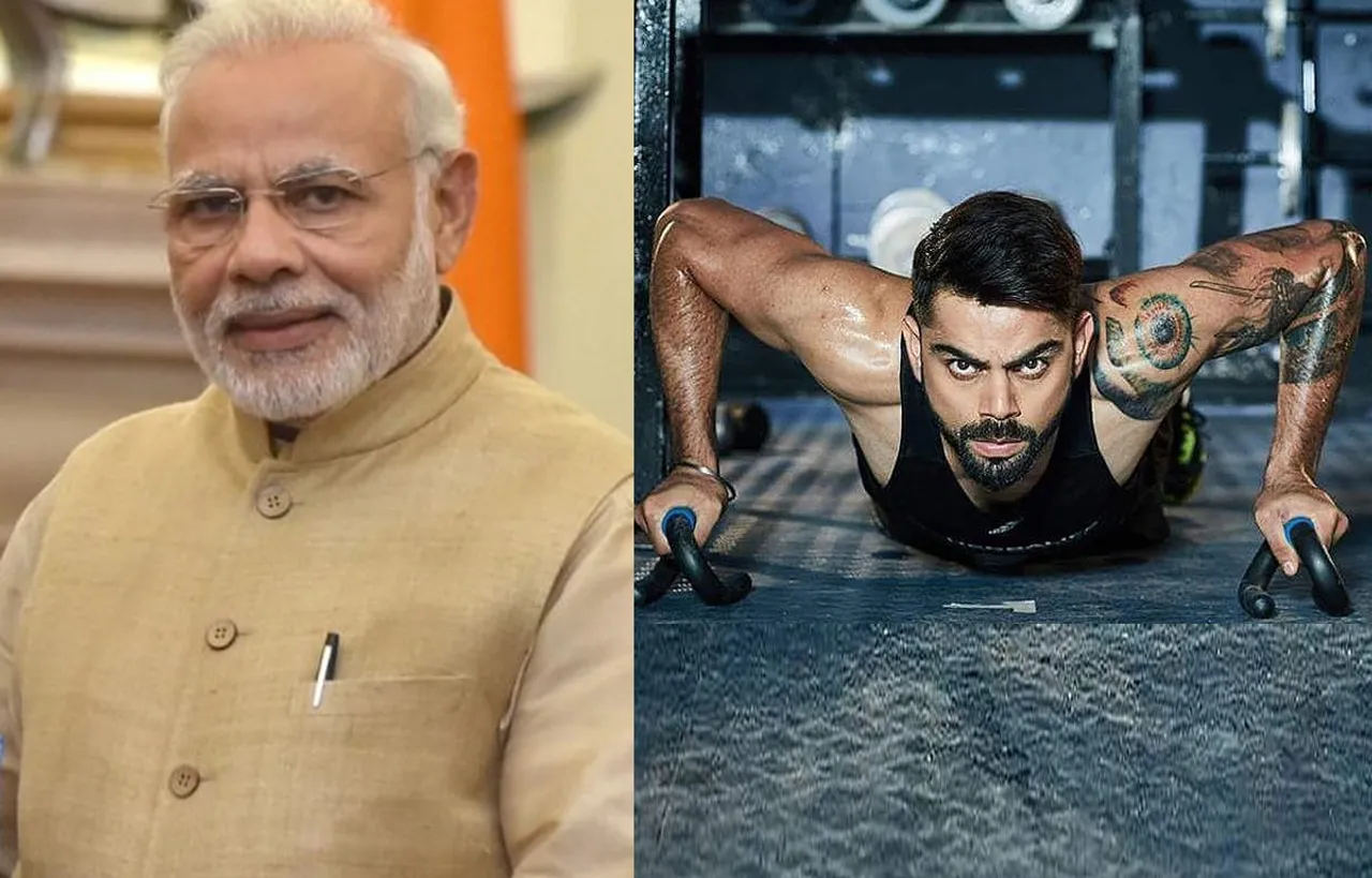 PM मोदी ने स्वीकार किया विराट कोहली का फिटनेस चैलेंज, जल्द शेयर करेंगे वीडियो